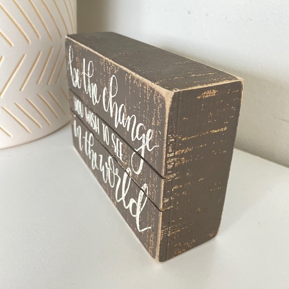 Small Wood Sign - Picture 3 of 4